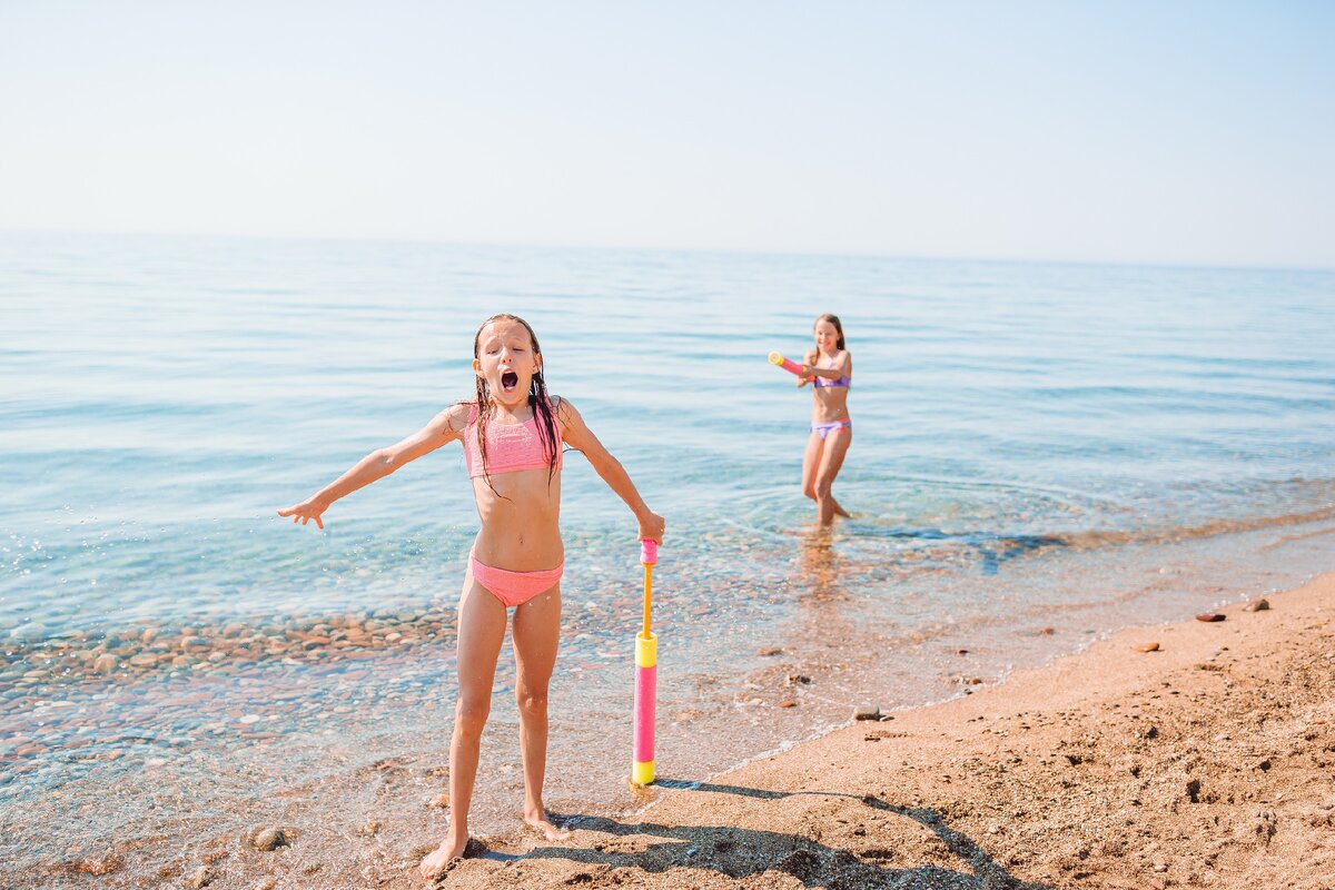 Игры в соленой воде.