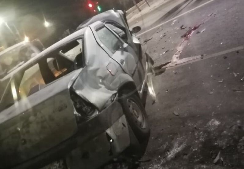 Состояние Рено Логан после ДТП