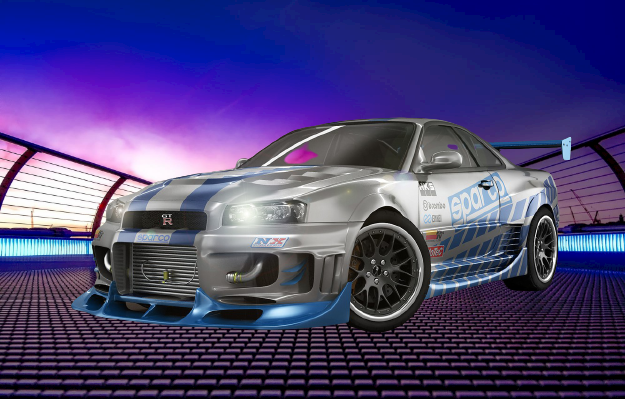 Nissan Skyline из фильма "Форсаж"