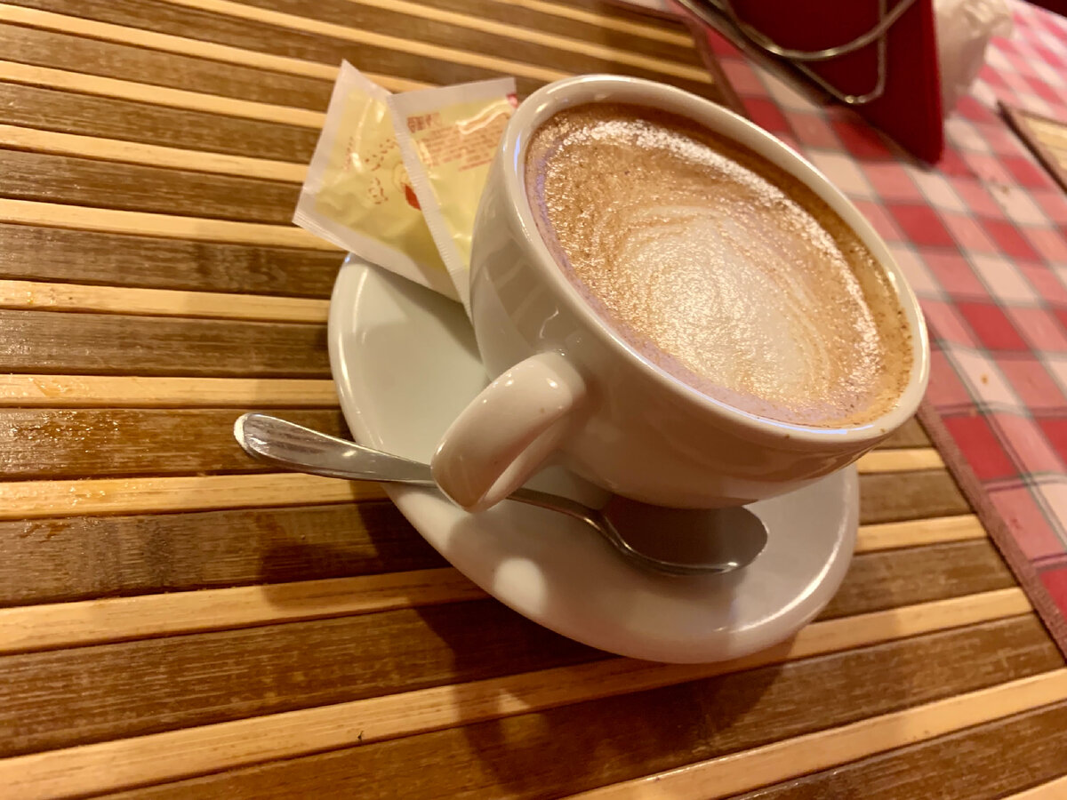 Капучино вдохновляет на правильные мысли.