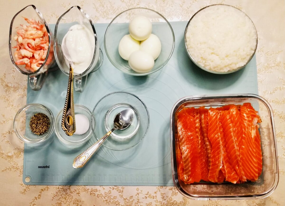 Рыбный салат-торт к празднику, рецепт с фото — zenin-vladimir.ru