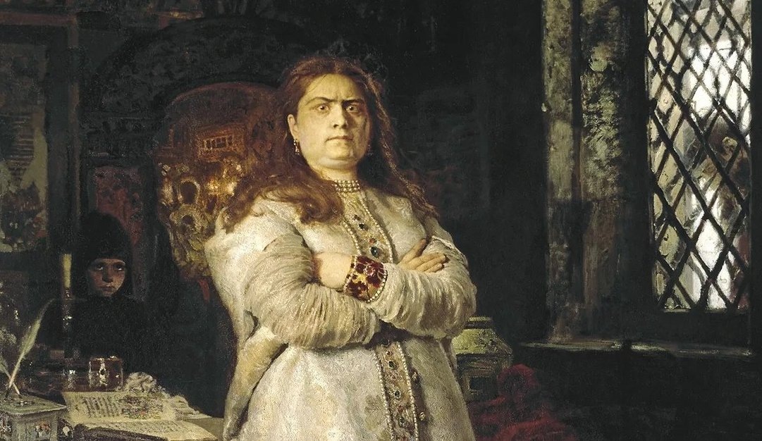 Царевна Софья, картина Репина.
