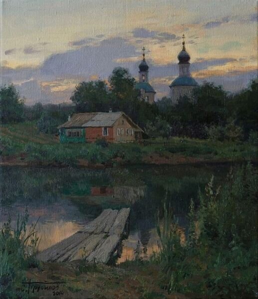 Водные ресурсы сначала нужно любить, Так как художник Станислав Брусилов. А уж потом защищать. Без любви к родным нашим водоемам вся их защита превращается в распил бюджета.