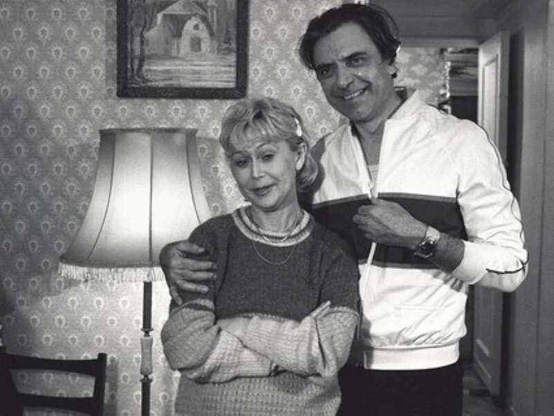 Александр Лазарев и Светлана Немоляева 