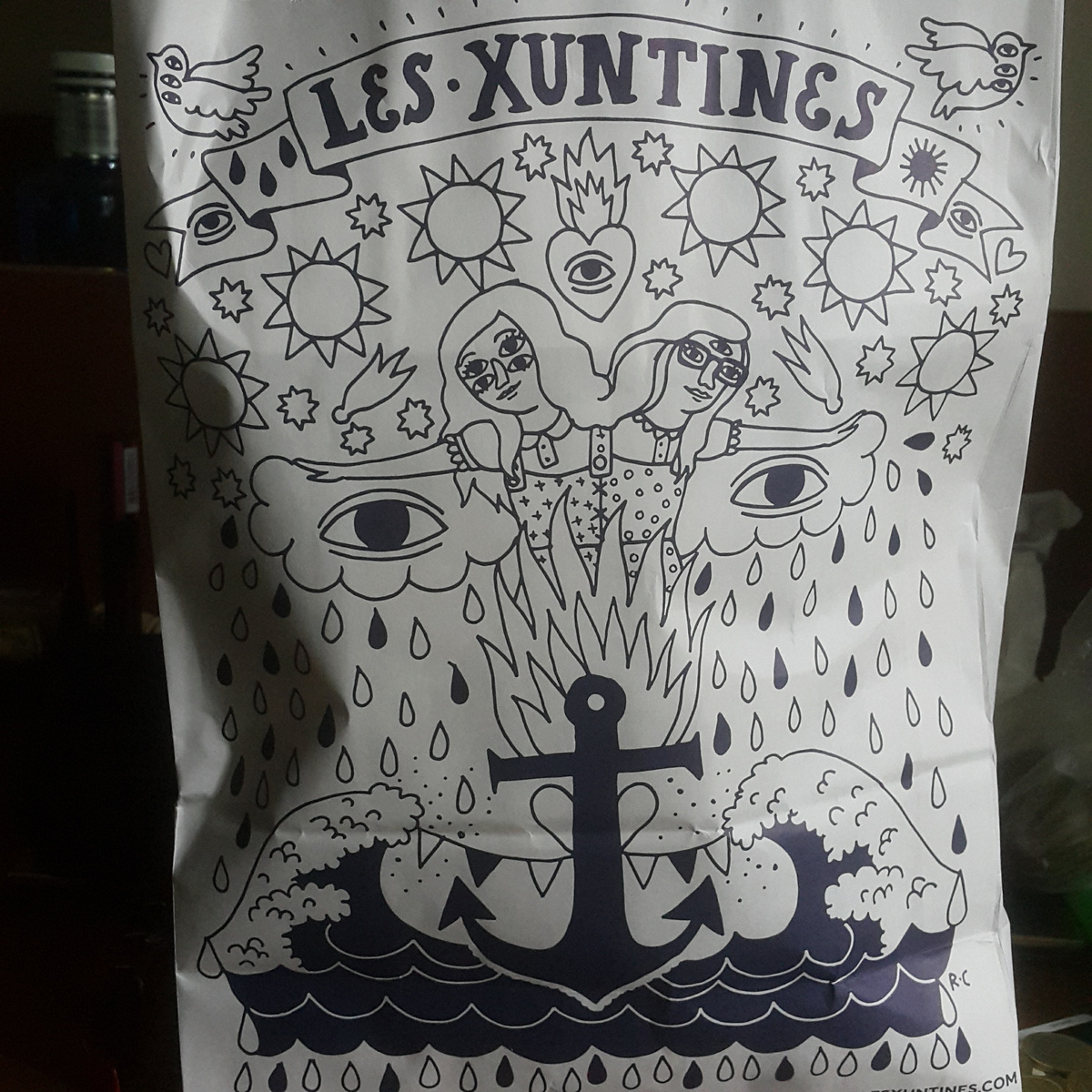 Понятная иллюстрация: когда якорь тянет, ты разрываешься, но не избавляешься от тяжести. Отвязать себя? А что! Выход.