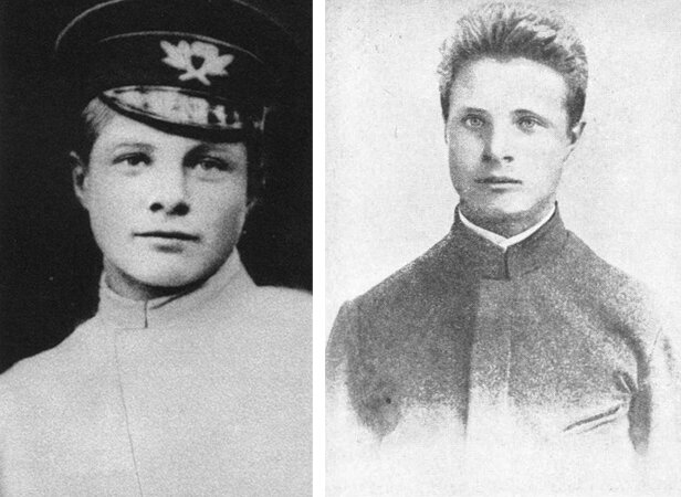 Михаил Фрунзе в молодости.