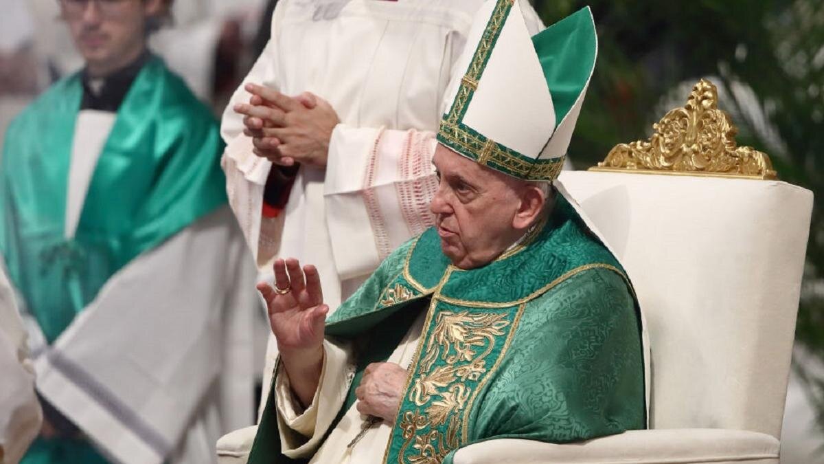    Папа Римский Франциск:Grzegorz Galazka / Archivio Grzegorz Galazka / Mondadori Portfolio / Getty Images