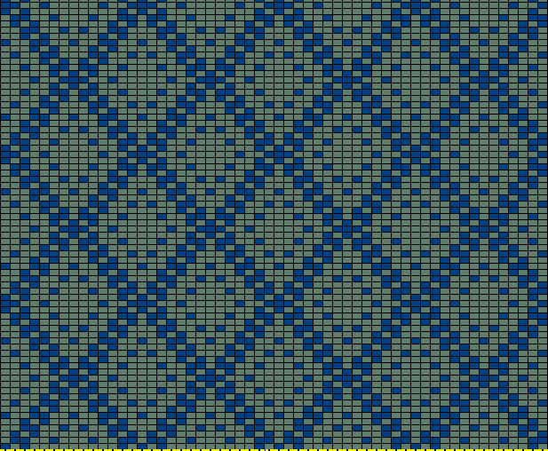 Схема Жаккарда "Ромбы"