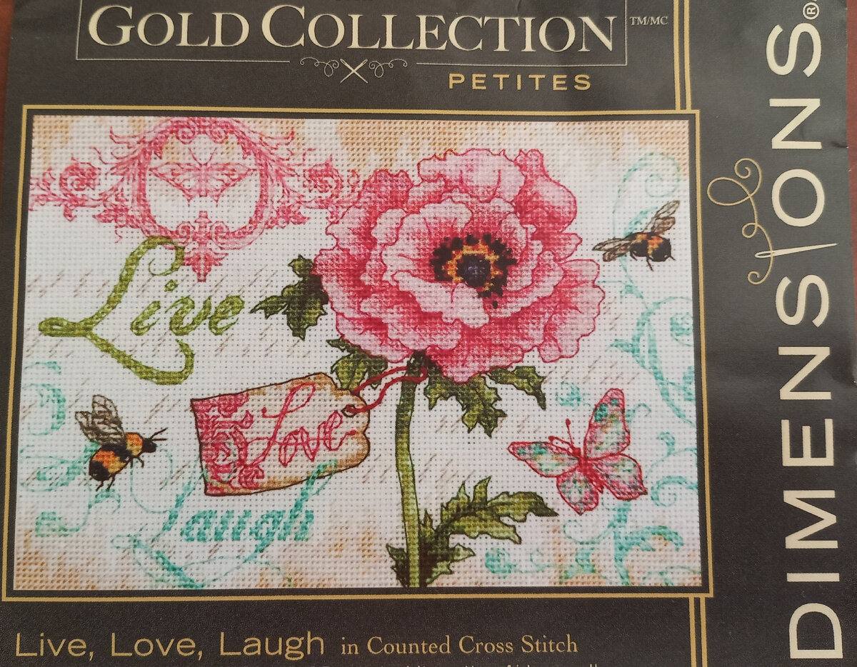 Live, Love, Laugh от Dimensions (арт. 70-65111) Фото автора