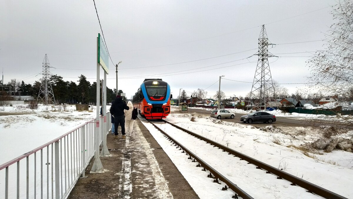 Двухвагонный дизель-поезд 