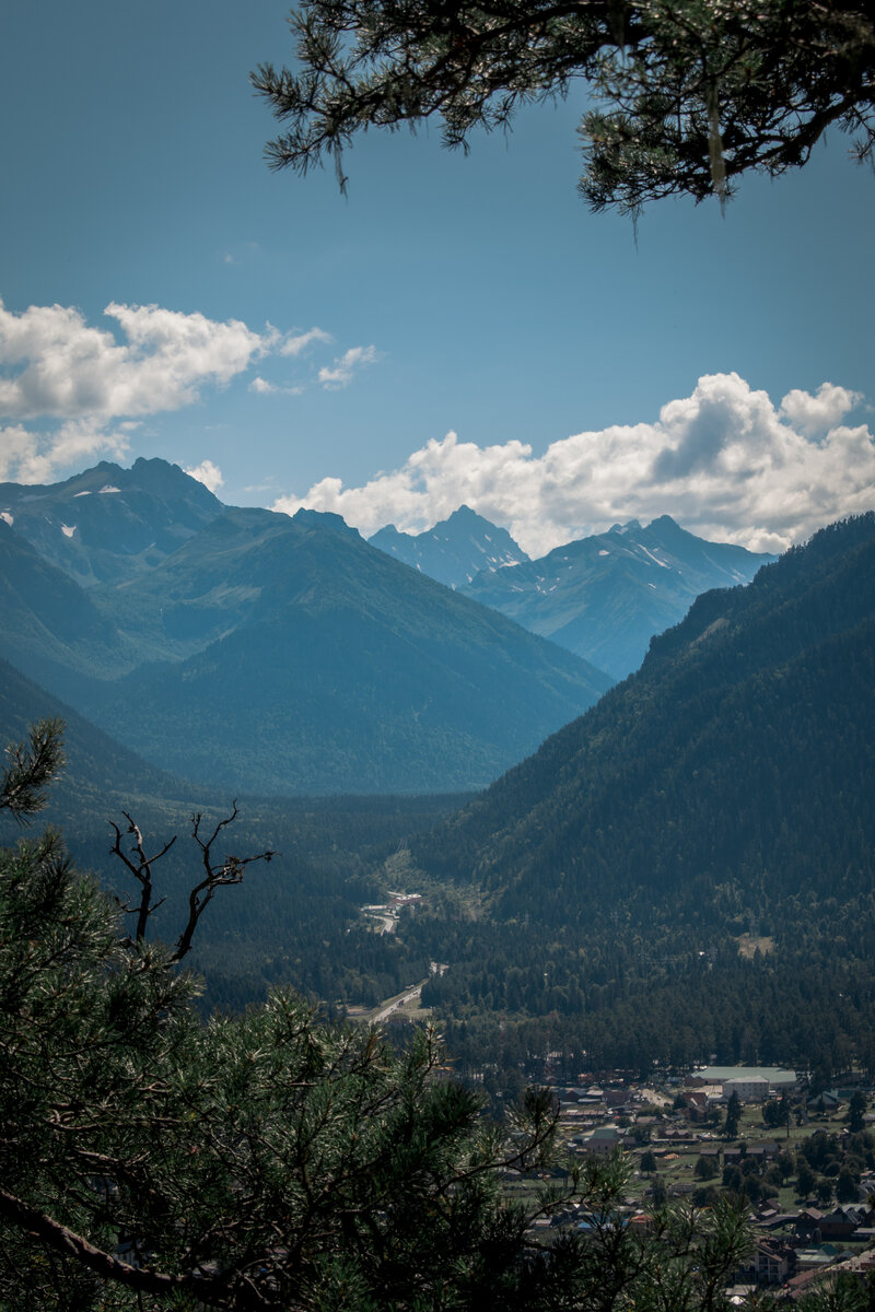 ".. над Архызом!"