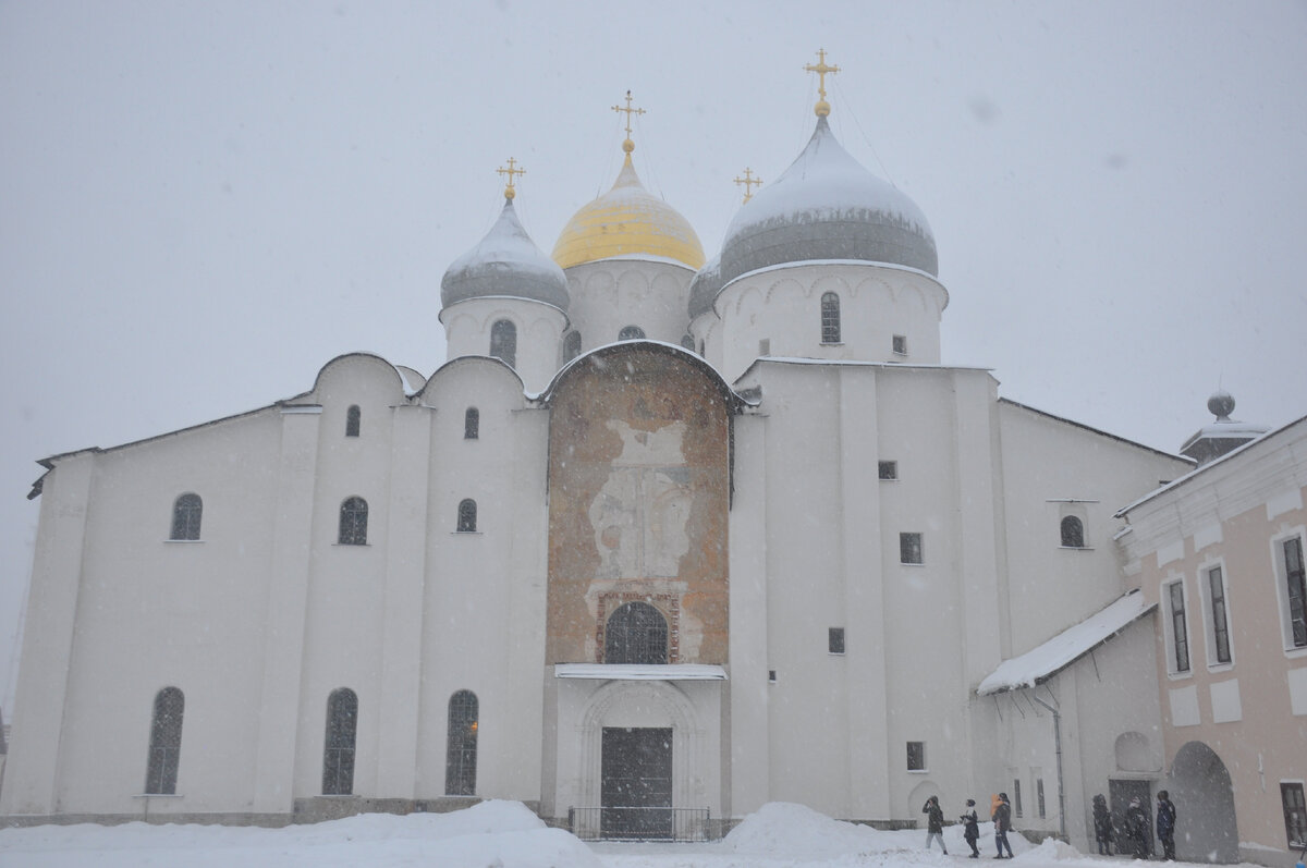 Софийский собор. Западный фасад.