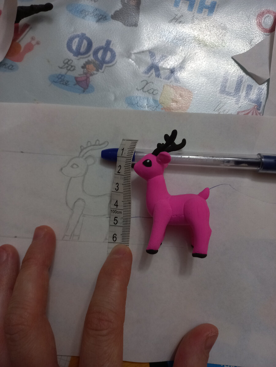 1.Первый олень "комом"