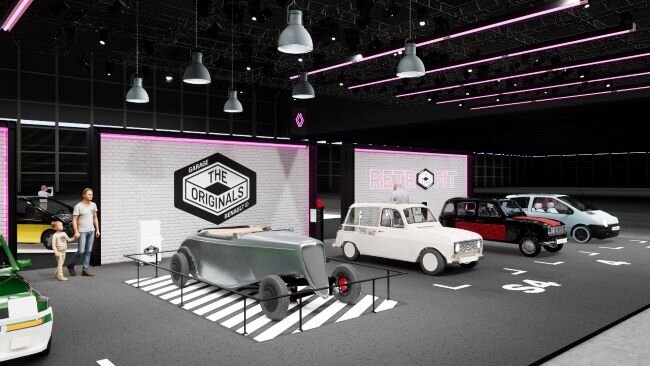 Renault электрифицирует выставку Rétromobile