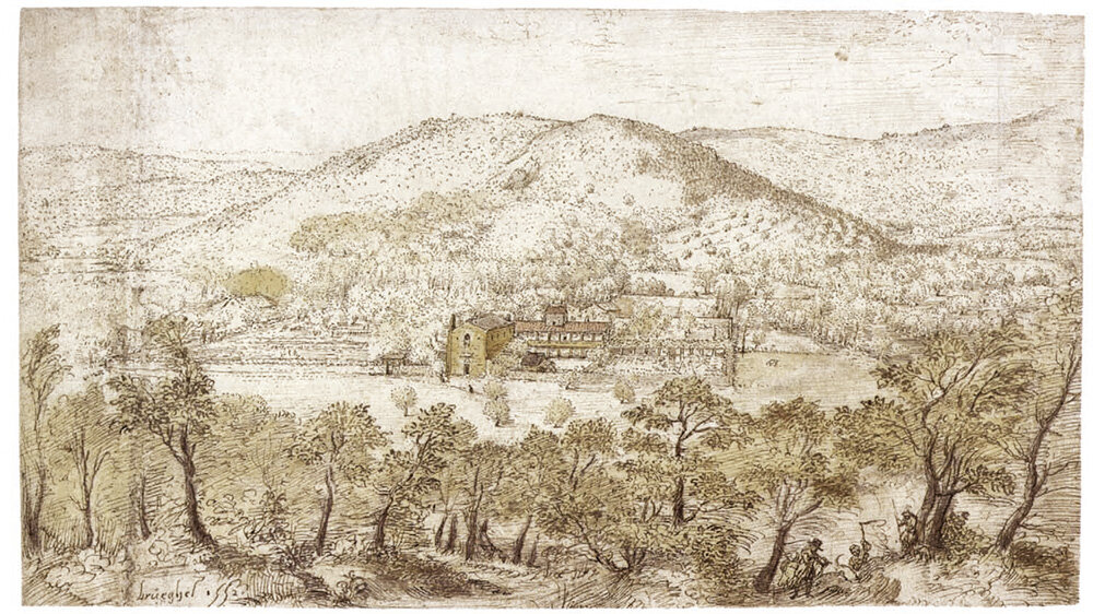 "Южный монастырь в долине", 1552 г.
