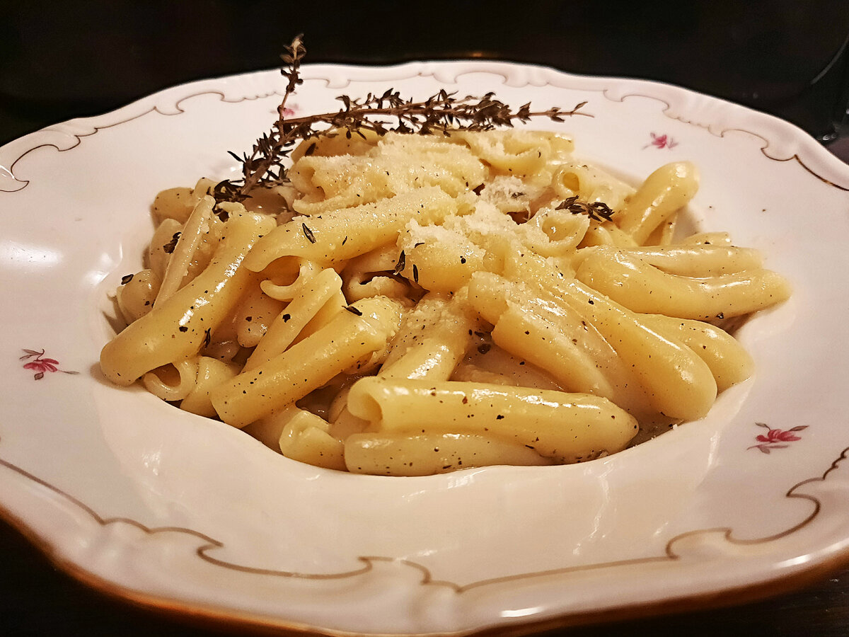 Cacio e Pepe. Макароны с сыром. | Шустрый повар | Дзен