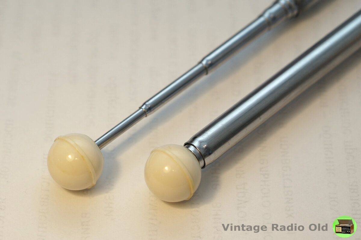 Вибраторы очищены и отполированы