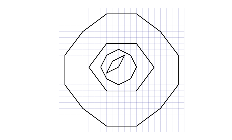 Построение правильных многоугольников при помощи циркуля и линейки