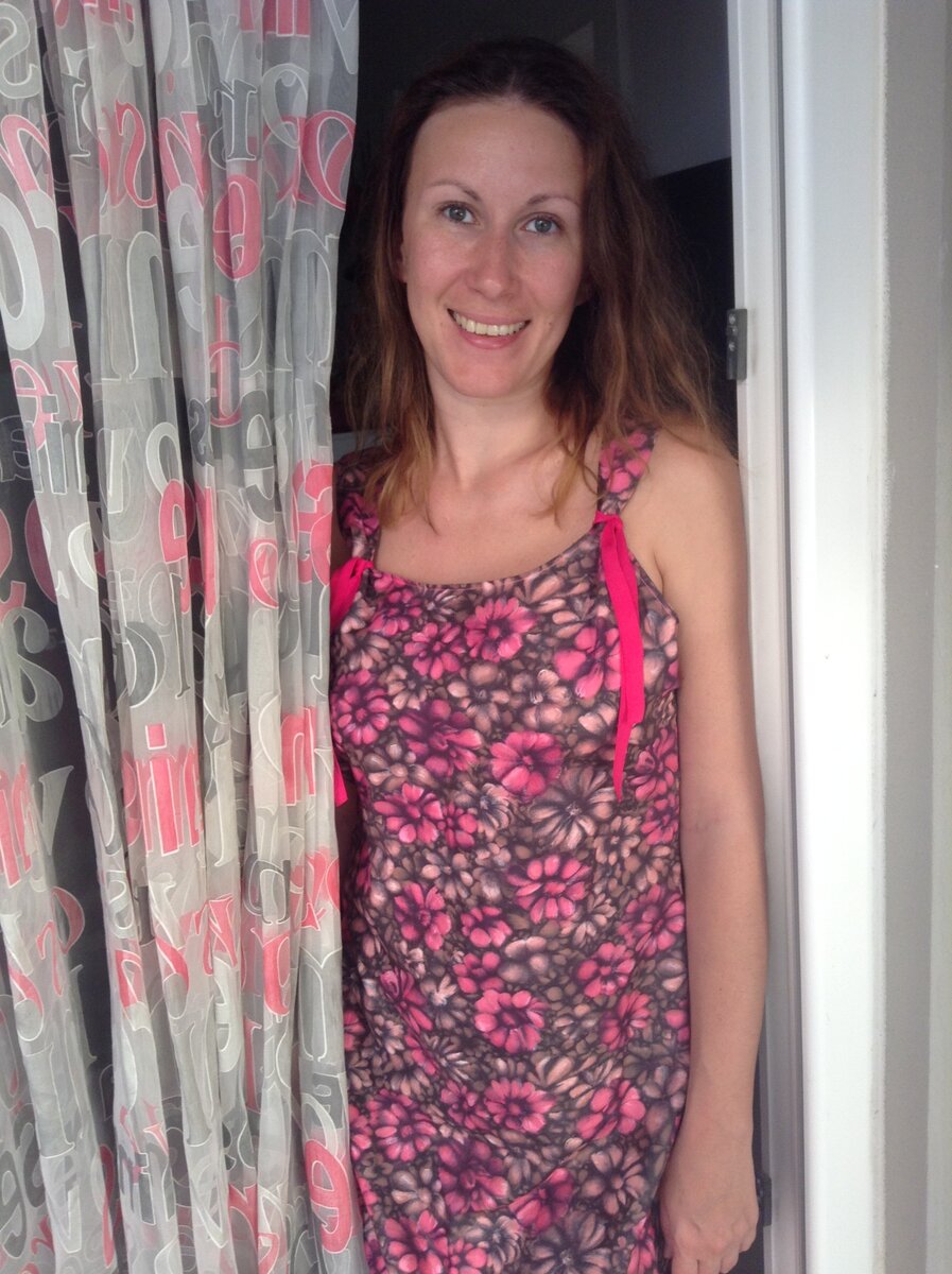 Сарафан из ситца.