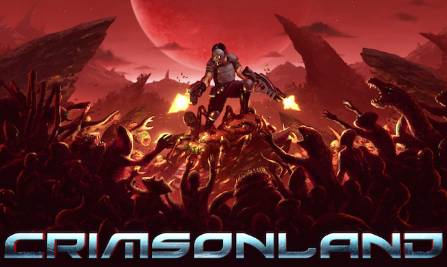 Заставка мобильной игры Crimsonland