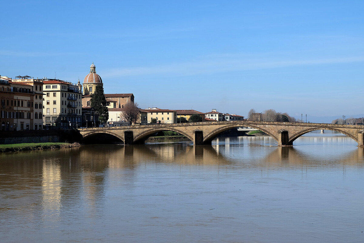 Мост Карайя на реке Арно. Источник: Яндекс Картинки