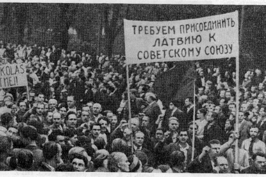 Русские утверждают, что Латвия сама просила оккупировать её в 1940х годах
