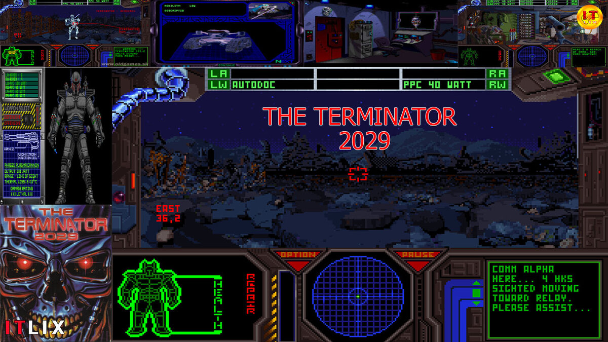 The Terminator 2029 дата релиза 1992 г.