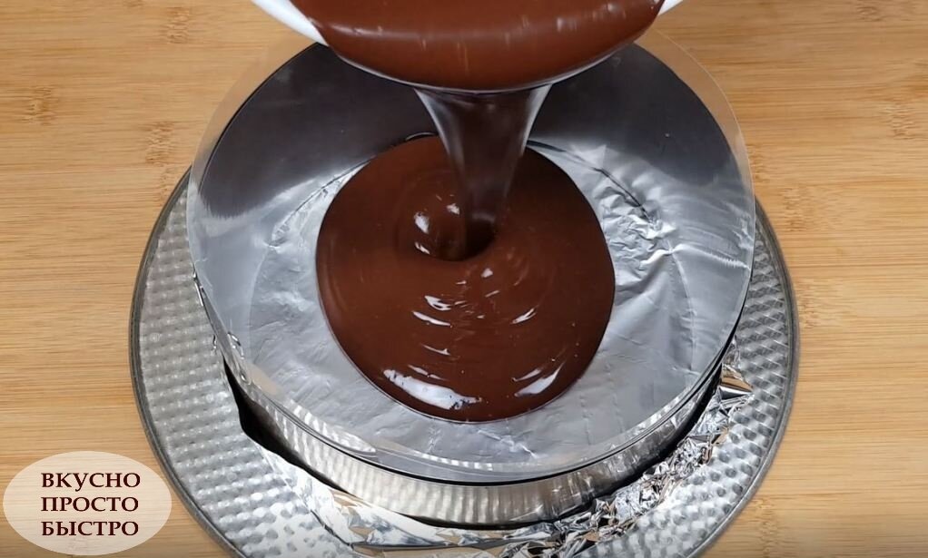 Торт Шоколадный сюрприз - рецепт на канале Вкусно Просто Быстро
