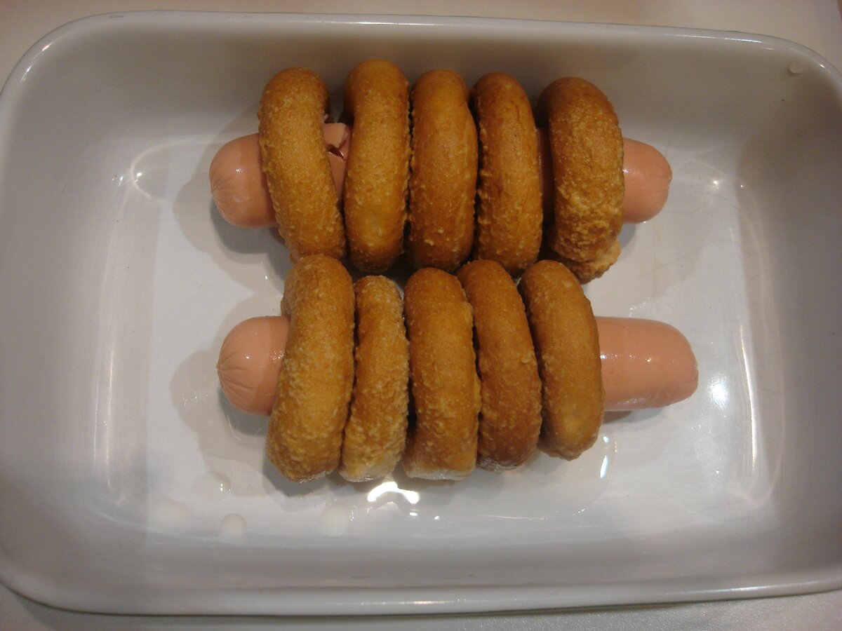 Фото сделано автором (сосиски в форме)