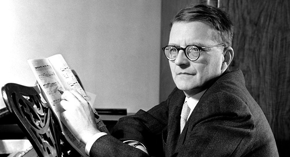 Композитор Дмитрий Шостакович