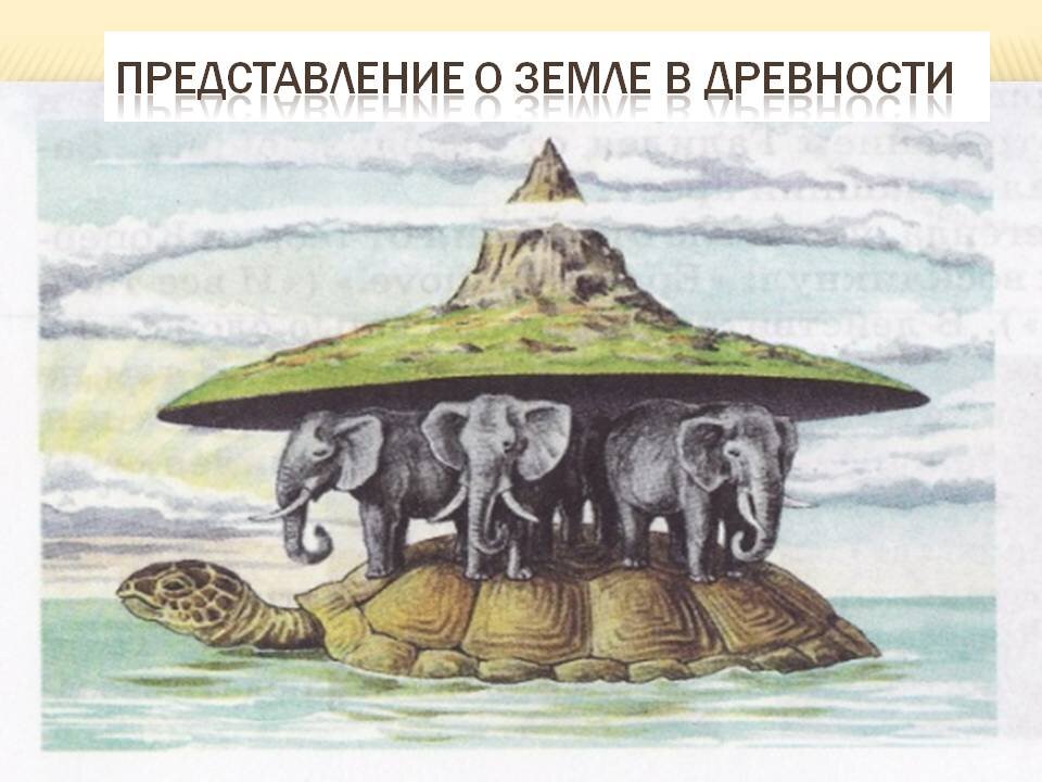 Проект как люди представляли землю