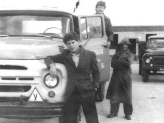 Юрий Клинских в молодости 
