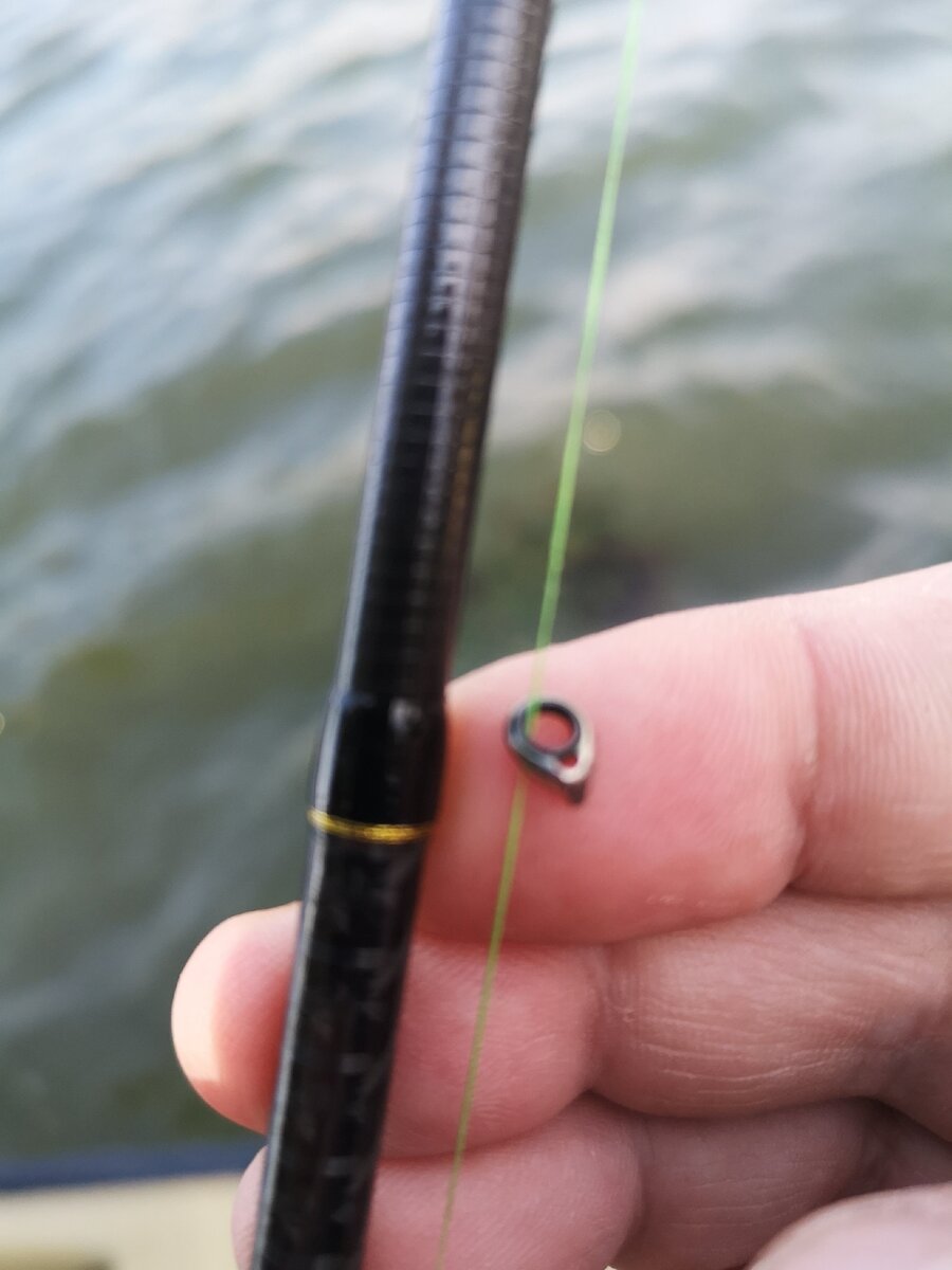 Одно неловкое движение...Плетенный шнур необходимо ставить согласно возможностей спиннинга, а не абы как.