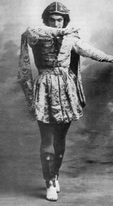 Вацлав Нижинский Париж, май, 1909 год.