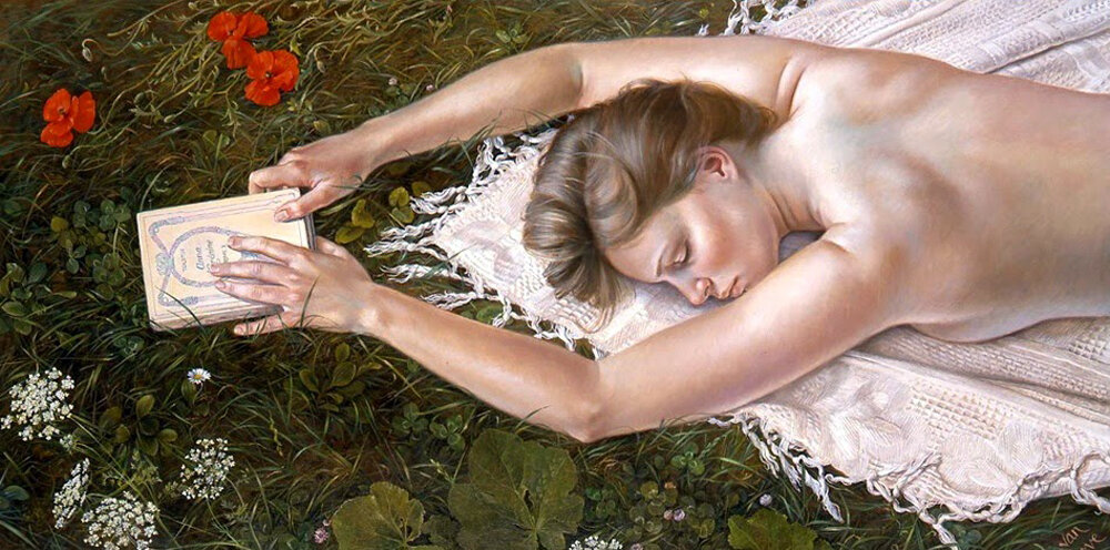 Гимн красоте. Художница Francine Van Hove. 