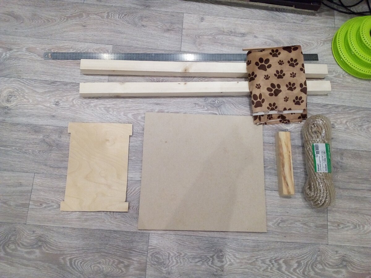 Материалы для изготовления когтеточки