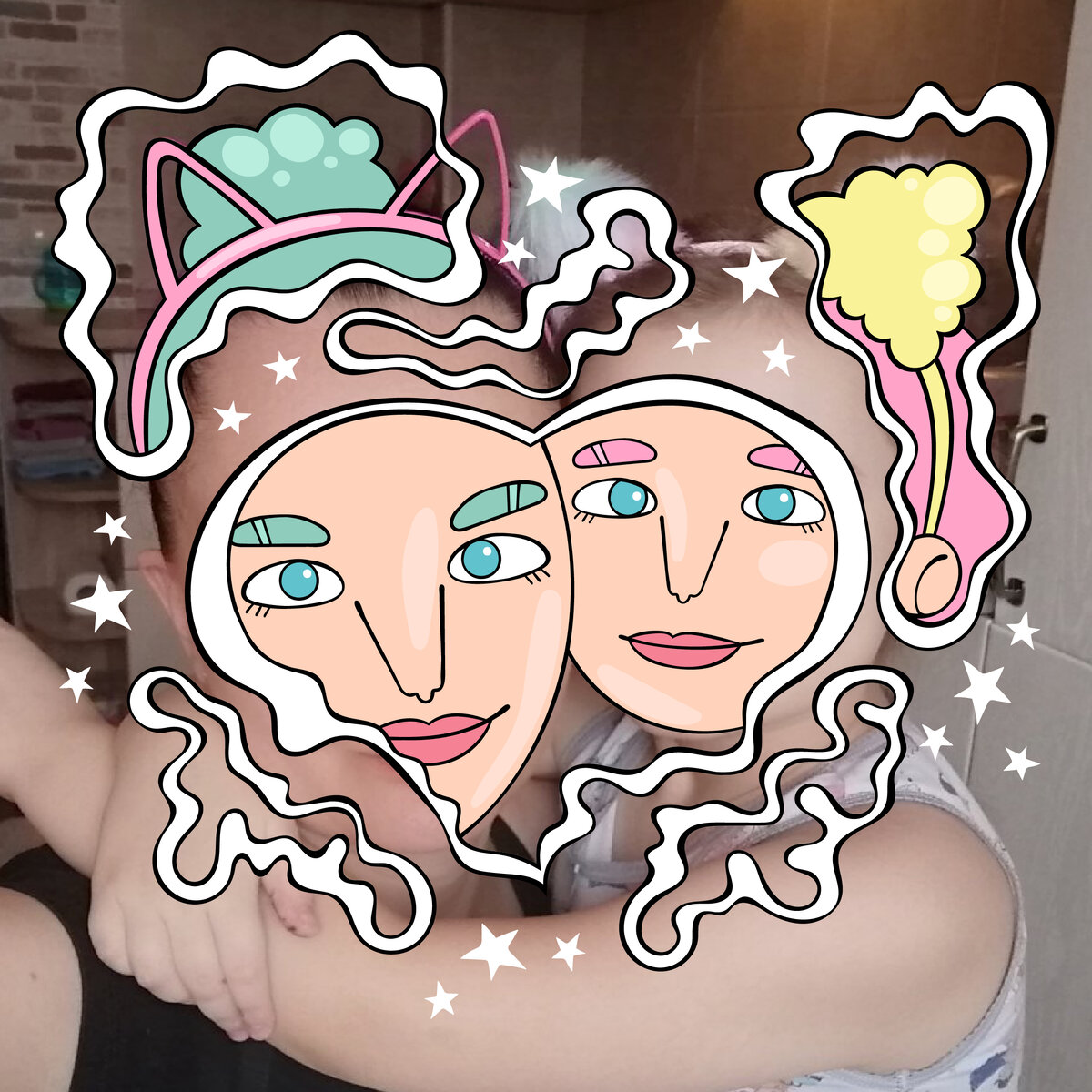 времени на рисование "для души" было не так много - поэтому... получилось то, что получилось :) 