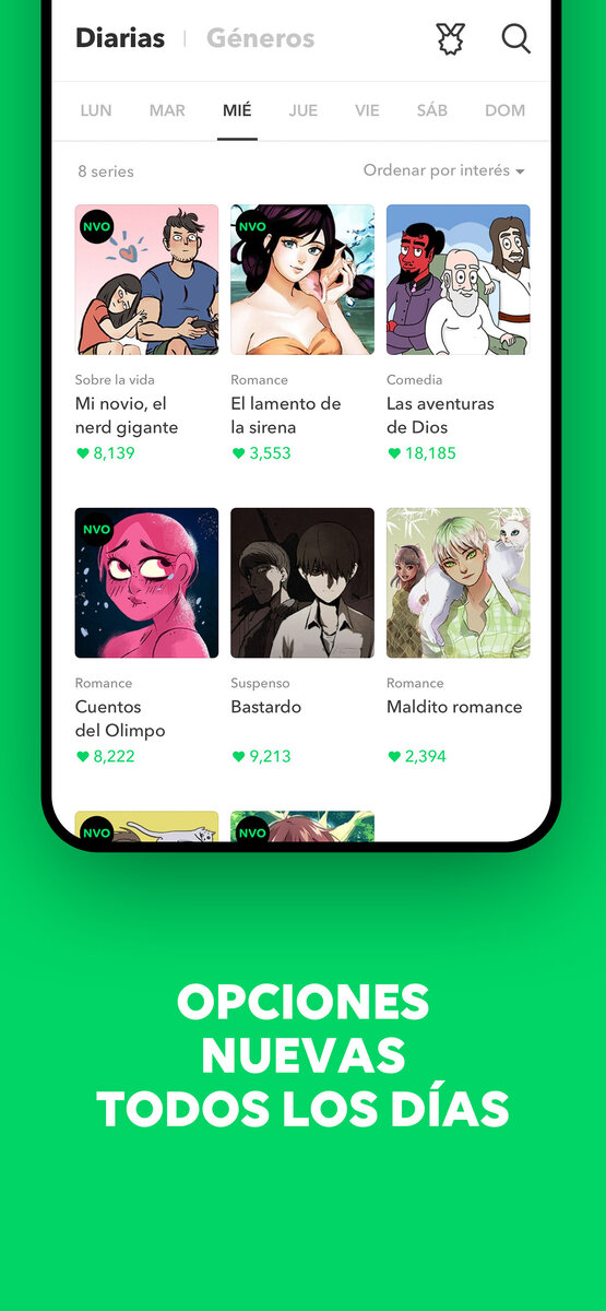 Запуск сервиса Naver Webtoon в Испании. (Naver)
 