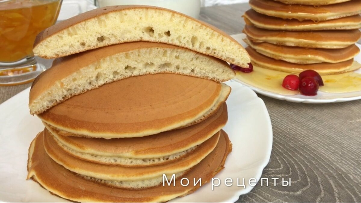 Как приготовить воздушные ПАНКЕЙКИ (Pancakes). | Людмила Мороз | Мои Рецепты  | Дзен