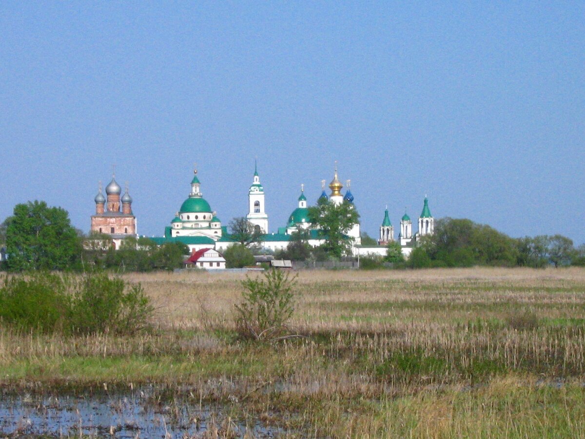 Вид на Спасо-Яковлевский монастырь