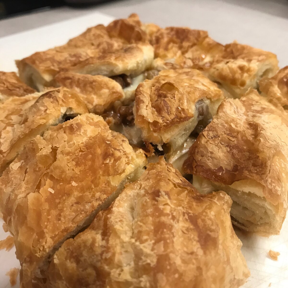 Закуска с сыром Бри