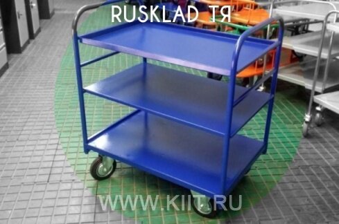 Грузовые тележки с полками для транспортировки и хранения