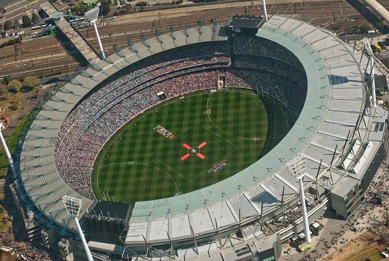 Melbourne Cricket Ground на 10 месте в ТОПе самых вместительных стадионов
