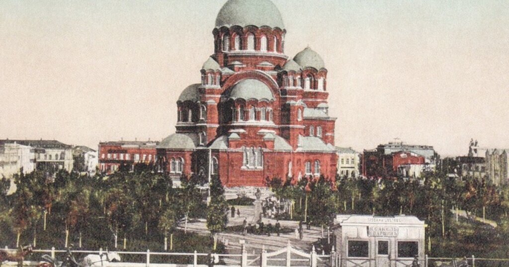 Храм в православном Царицыне.