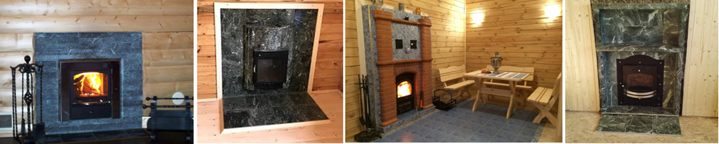 Фото 1. Эстетичность интерьера комнаты отдыха в бане во многом зависит от оформления печной дверки