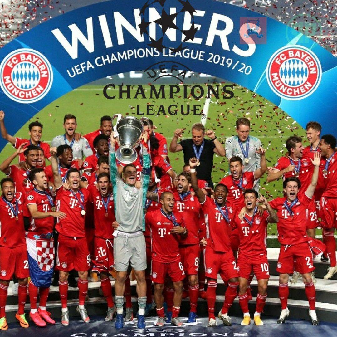 Фото триумфаторов ЛЧ - "Баварии"! Поздравляем чемпионов! Они этого заслужили