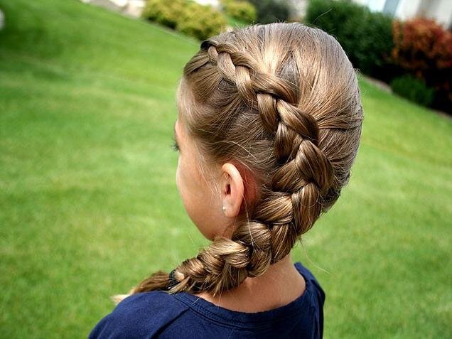 Прически на длинные волосы: красивые и простые, детские
