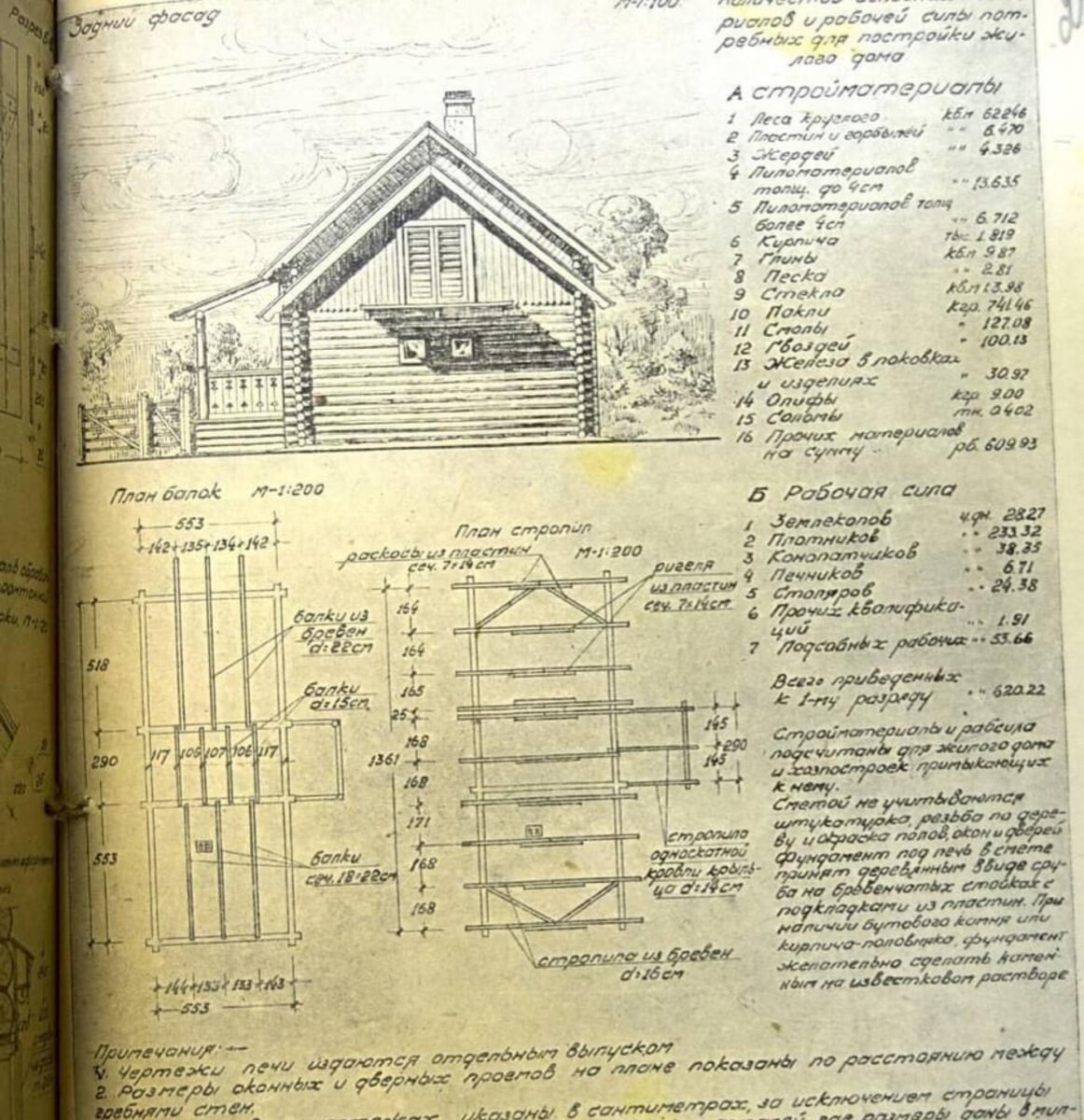 Дом колхозника проект жилой 1944