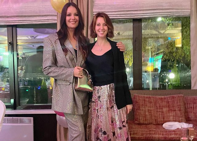 Оксана и Наталья Сенчукова - хорошие подруги