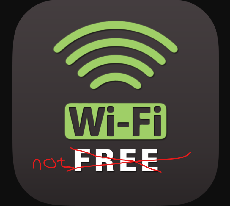 Бесплатный Wi-Fi не всегда бесплатный
